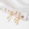 Cloud Tassel Earrings Set Ins Style Temperament Geometric