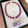 Heart Cherry Necklace Clavicle Chain Niche