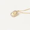 S925 Sterling Silver Twelve Constellation White Zircon Ladies' Pendant Necklace
