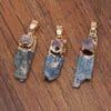 Simple Natural Stone Pendant DIY Jewelry Accessories