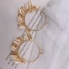 Boho Style Natural Shell Earrings Circle Tassel Pendant Earrings