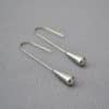 All-match drop shape earrings