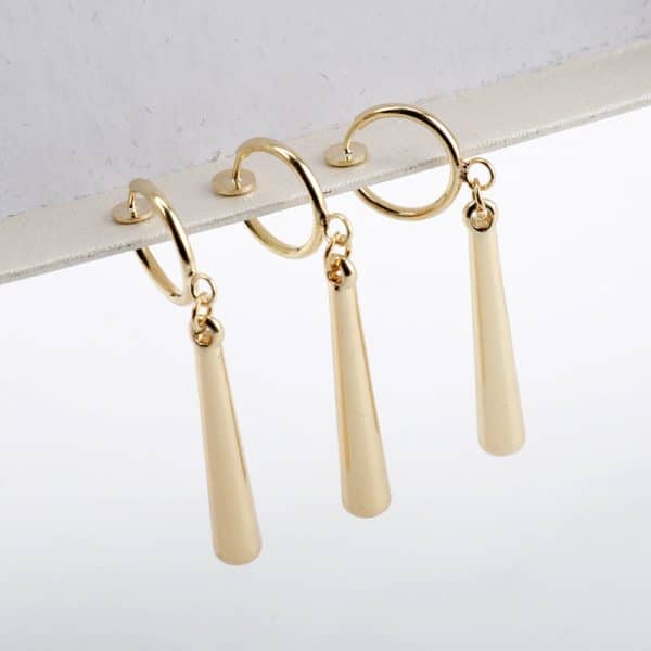 Women's Trendy Personality Earrings With Long Water Drop