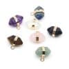 Natural Stone Pillar Pendant Jewelry Accessories