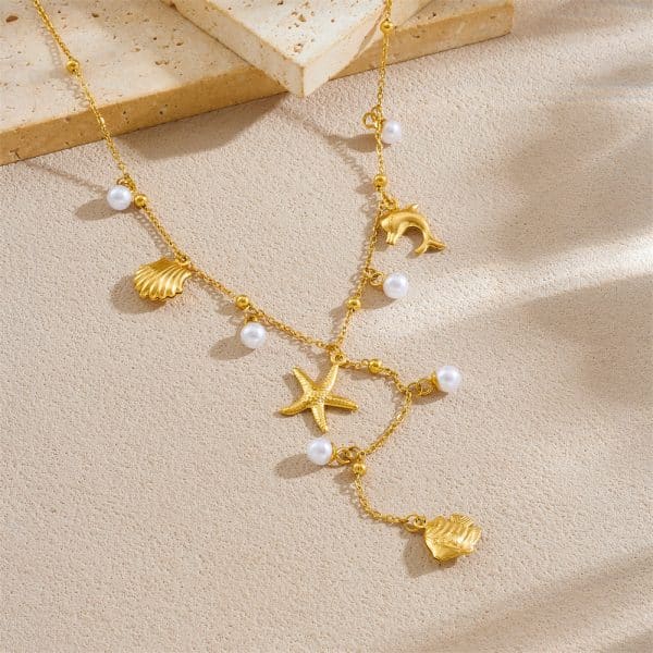 Women's Simple Multi-element Accessories Necklace