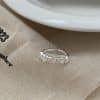 Stylish Adjustable Love Heart-shaped Ring Women