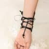 European And American Black Lace Bracelet Sleeve Cover