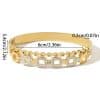 Stainless Steel Electroplated Bracelet For Women