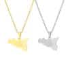 Women's Geometric Necklace Stainless Steel Pendant