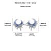 Blue Moon Series Fashion Necklace Earring Ring