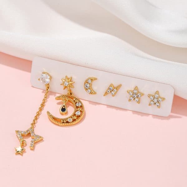 European And American Style Fashion Earrings Set