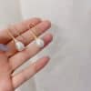 Creative All-match Pearl Eardrops Water Drop Earrings