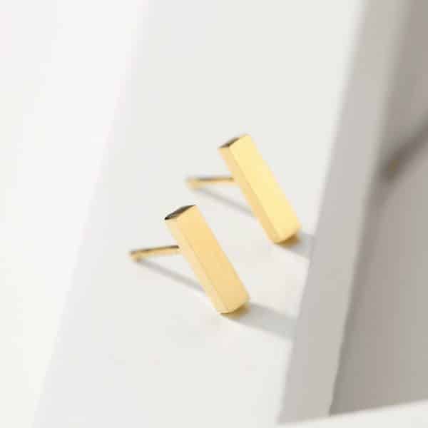 European And American 316 Stainless Steel Fashion Geometry Set Earrings