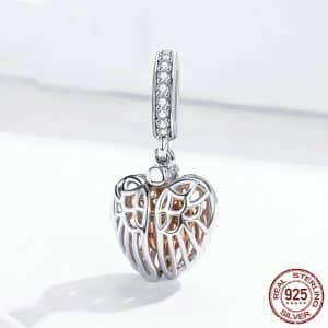 S925 Sterling Silver Scattered Beads Pendant Can Be Opened Forever Family Pendant