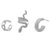 Retro Snake Suit Stud Earrings Three-piece Set Earrings Eardrops