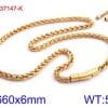 6mm Release Buckle Stainless Steel Personality Titanium Steel Ornament Necklaces