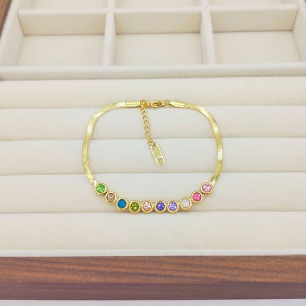 Women's European And American Simple Blade Bracelet