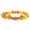 Jewelry Fashion Simple Volcanic Stone White Turquoise