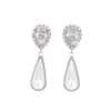 Water Drop Creative Drop Earrings Inlay