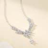 Autumn Summer New White Copper Romantic Wheat Necklace For Women