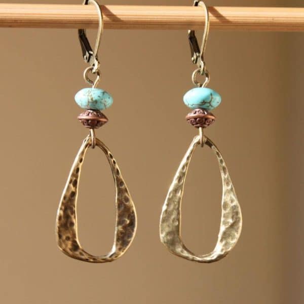 Women's Drop-shaped Bohemian Beaded Earrings