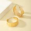 French Elegant Circle Earrings Women