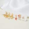 Ladies Fashion Exquisite 6 Piece Earrings Set