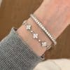 Clover Pull Bracelet Fashion All-match High Carbon Diamond Bracelet