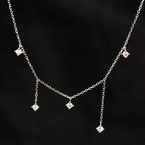 Special-interest Design High-grade Tassel Light Luxury Double Layer Twin Clavicle Chain