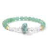 Women's Natural Imitation Sunstone Amethyst Bead Bracelet