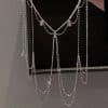 Pure Desire Super Shiny Crystal Pendant Necklace Light Luxury Minority
