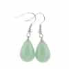 Creative Drop-shaped Gem Crystal Rough Stone Earrings