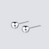 European And American 316 Stainless Steel Fashion Geometry Set Earrings