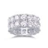50 Points Moissanite S925 Silver Ring