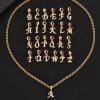 Affordable Luxury Fashion 26 Letters Diamond Pendant Necklace Men