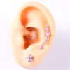 Opal Stud Set Of 4 Purple O Bao Nose Ring Ear Bone Stud