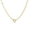 DIY Basic Open Chain Copper Plating 18K Gold Color Protection