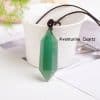 Natural Crystal Rough Hexagonal Prism Energy Stone Jewelry