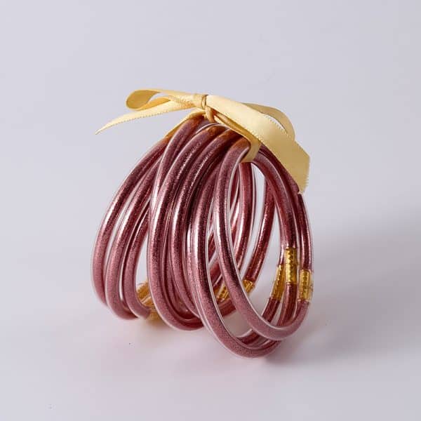 Colorful Silicon Ribbon Bow Bracelet