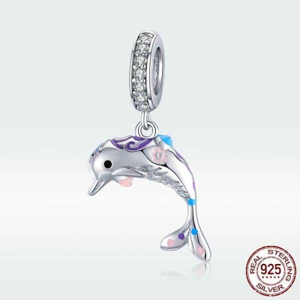 S925 Sterling Silver All-match Diy Beaded Bracelet Accessories Scattered Beads Pendant