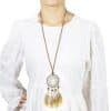 Vintage Ethnic Style Jewelry Necklace Bohemian
