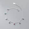 Simple Geometric Round Ornamental Stone Tassel Elegant Graceful Hand Jewelry