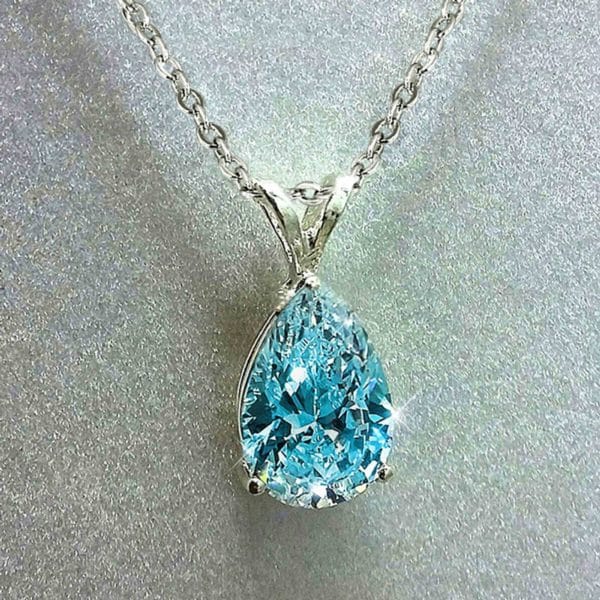 European And American Fashion Drop-shaped Necklace Fashion Simple