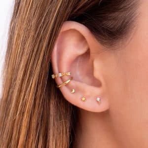 Personalized Earring Set 4-piece Combination