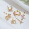 Women's Fashion Six-piece Earring Set