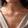 Trendy Box Simple All-matching Necklace Lock