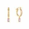 Cassidy Diamond Hoops