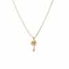 Coconut Fishtail Pendant Stainless Steel Necklace