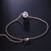 Crystal Women's Bracelet Zircon Micro-inlaid White Gold Plated Jewelry