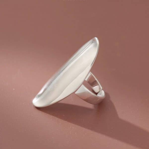 Geometric Ring Female Glossy Personalized Hip Hop